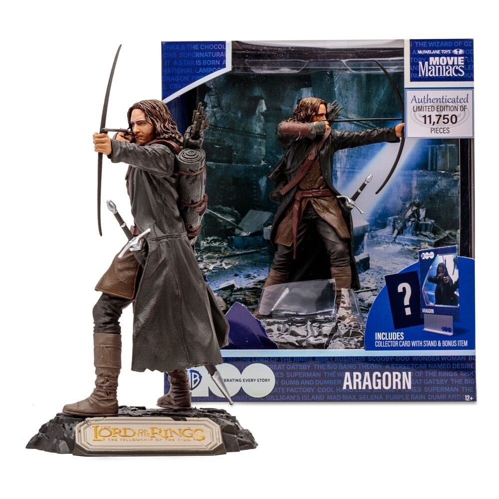 McFarlane Toys Lord of the Rings Movie Manias Aragorn 15 cm Figur