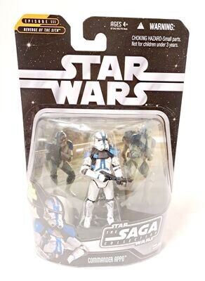 Hasbro Star Wars The Saga Collection Commander Appo Clone Trooper MOC