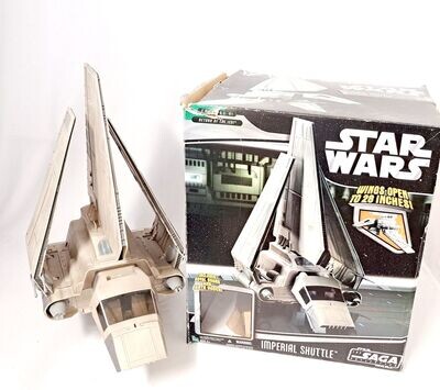 Hasbro Star Wars Saga Collection Imperial Shuttle inkl. OVP Actionfiguren