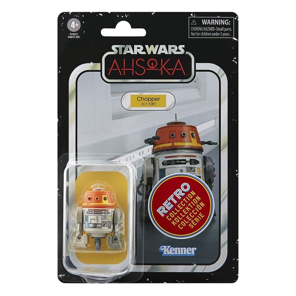 Kenner Star Wars Ahsoka Retro Collection Chopper (C1-10P) Actionfigur 10 cm