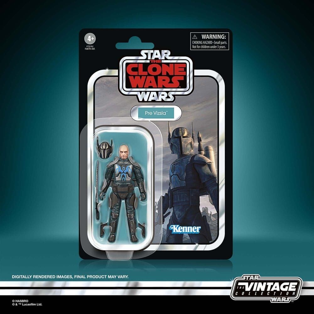 Kenner Star Wars Vintage Collection Clone Wars Pre Vizsla Actionfigur MOC