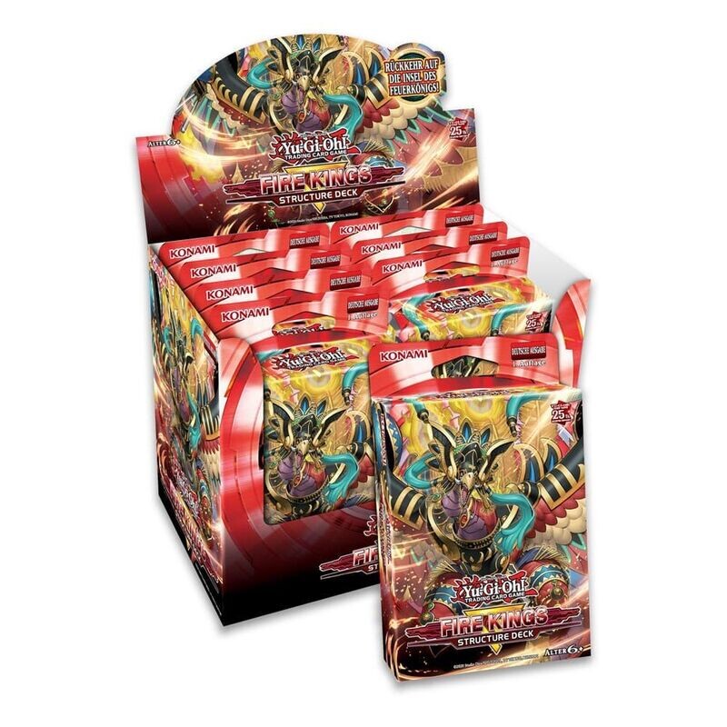 Yu-Gi-Oh! TCG Structure Deck Revamped: Fire Kings deutsch NEU & OVP