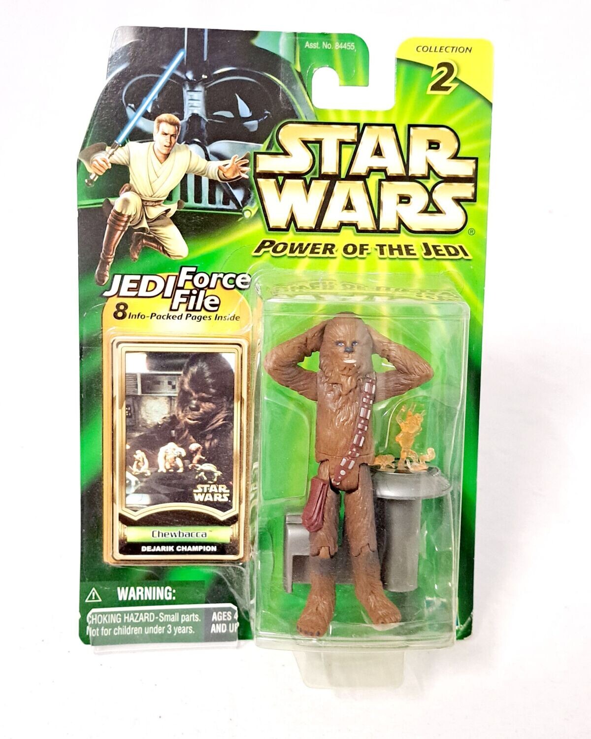 Hasbro Star Wars Power of the Jedi Chewbacca Dejarik Champion MOC NEU & OVP