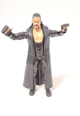 Jakks Pacific WWE The Undertaker 2004 Wrestling Actionfigur mit Mantel