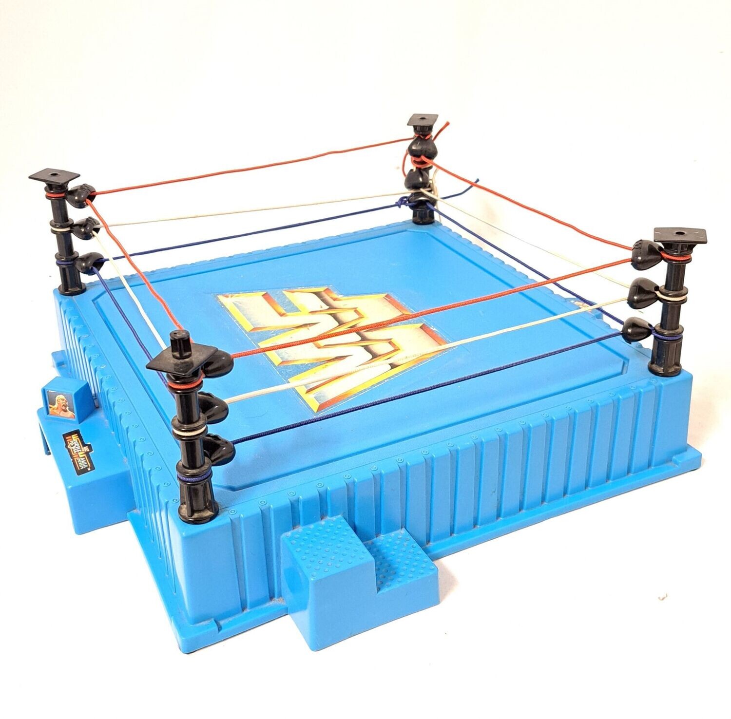 Hasbro WWF Ring blau 1991 World Wrestling Federation Vintage Actionfiguren !