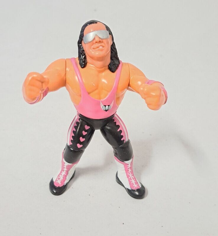 Hasbro WWF 1991 World Wrestling Federation Bret The Hitman Hart Actionfigur !