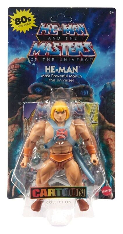 Masters of the Universe Origins Cartoon Collection He-Man Actionfigur MOC OVP