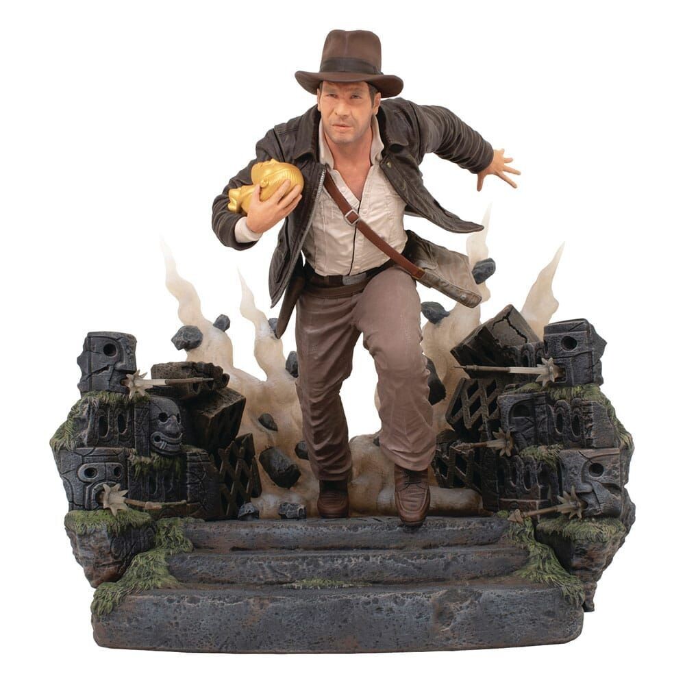 Diamond Select Indiana Jones Jäger des verlorenen Schatzes Statue 25 cm