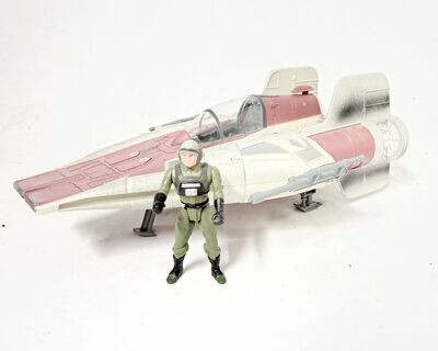 Kenner Star Wars Power of the Force A-Wing inkl. Pilot Actionfigur POTF 1996