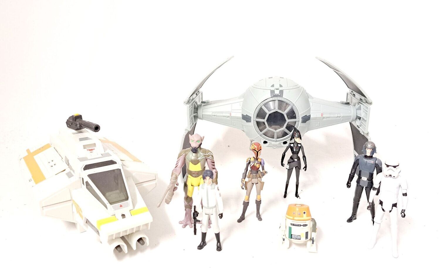 Hasbro Star Wars Rebels Sammlung Ezra Zeb Sabine Wren Chopper Stormtrooper uvm