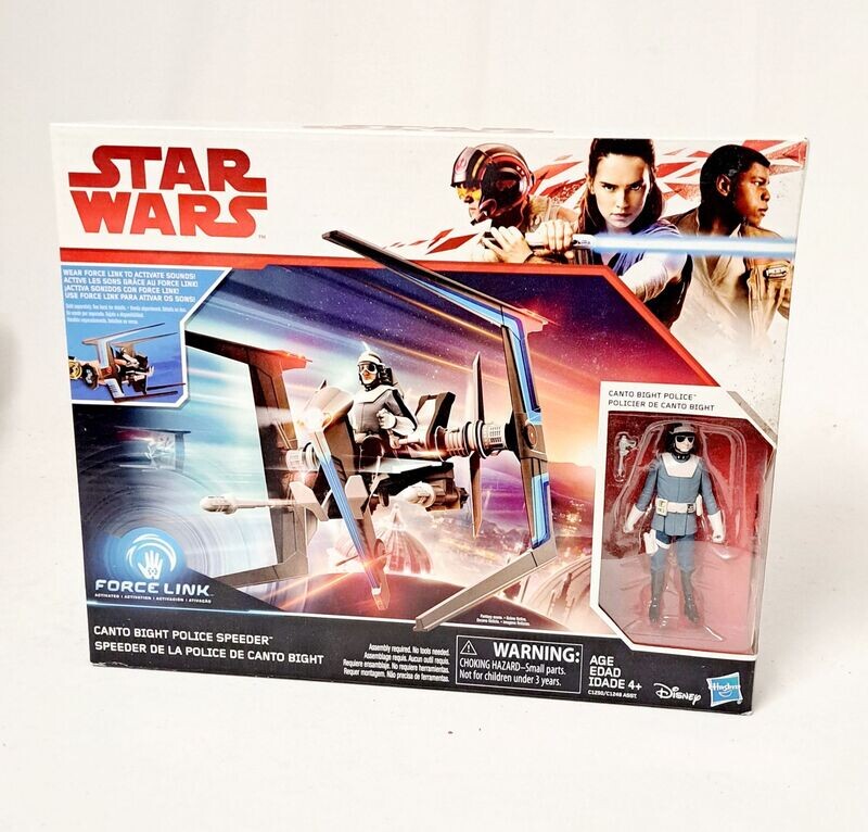 Hasbro Star Wars The Last Jedi Canto Bight Police Speeder inkl. Figur MISB