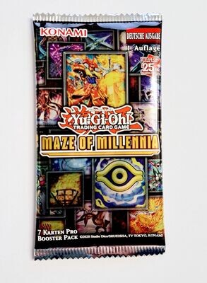 YuGiOh! Maze of Millennia Booster Pack 1.Auflage deutsch sealed