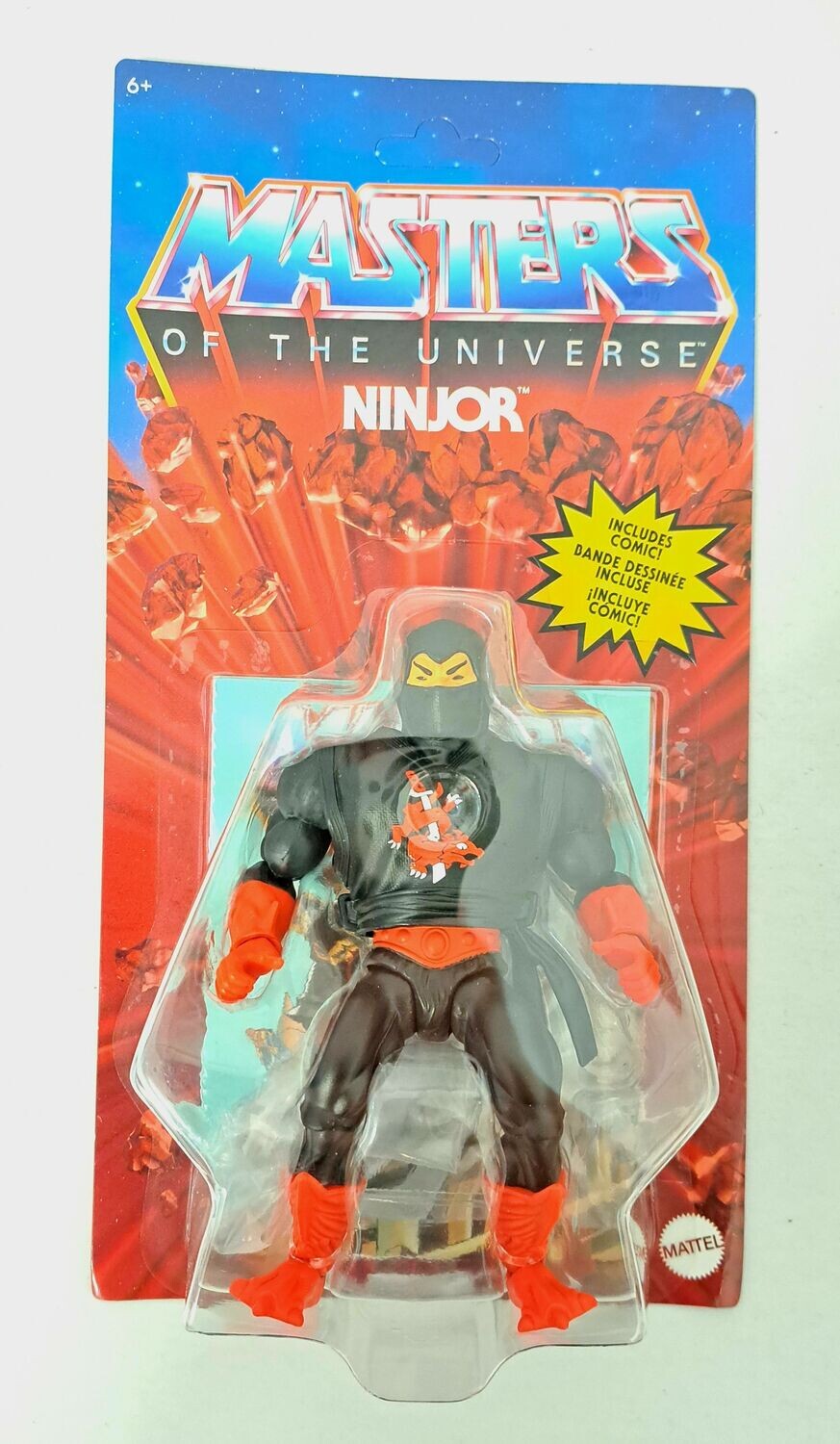 Mattel Masters of the Universe Origins Ninjor EU Actionfigur MOC