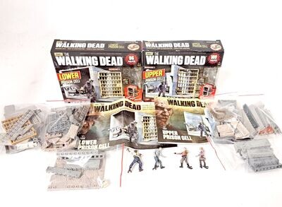 McFarlane Toys The Walking Dead Prison Cell Lower & Upper inkl. BA OVP