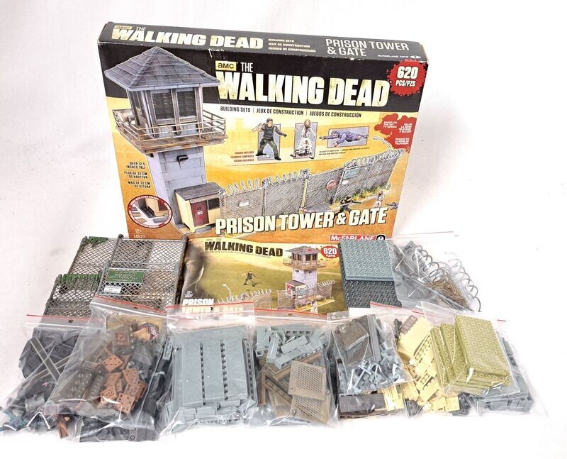 McFarlane Toys The Walking Dead Prison Tower & Gate inkl. BA OVP