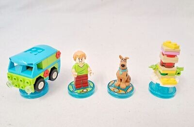 LEGO DIMENSIONS: 71206 Team-Pack Scooby-Doo Shaggy Mystery Machine komplett !