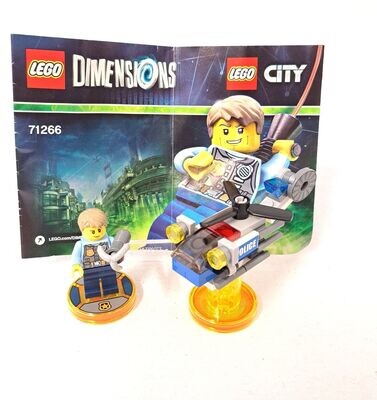LEGO DIMENSIONS: 71266 City Chase McCain Fun Pack inkl. BA kpl. !