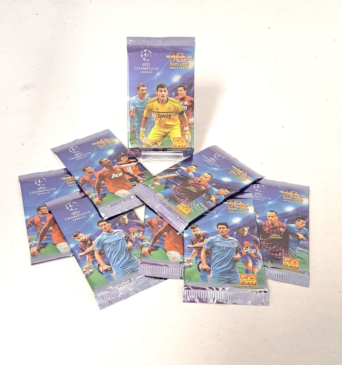 thumbnail interactive-video image 1 of Panini Adrenalyn XL EURO 2012 – 10 Boosters, 60 Cards Total, Factory Sealed 1 of 6