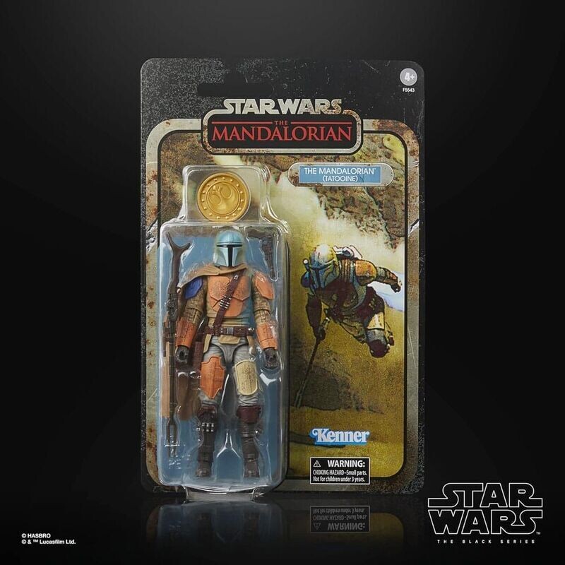 Hasbro Star Wars: The Mandalorian Black Series Credit Collection Actionfigur The Mandalorian (Tatooine) 15 cm