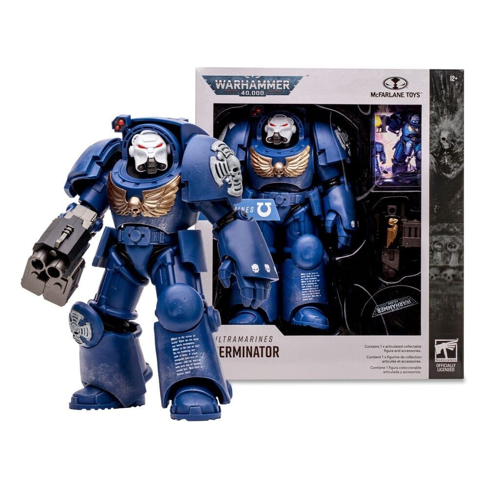 McFarlane Toys Warhammer 40k Ultramarine Terminator Megafigs 30 cm