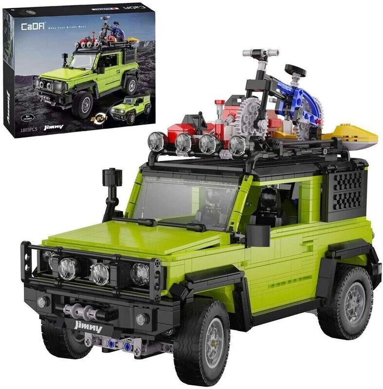 CaDA C62001W Suzuki Jimny 1:12 (1803 Teile) Auto Jeep Geländefahrzeug
