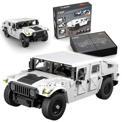 CaDA C61027W Humvee (1386 Teile) Hummer Fahrzeug Auto