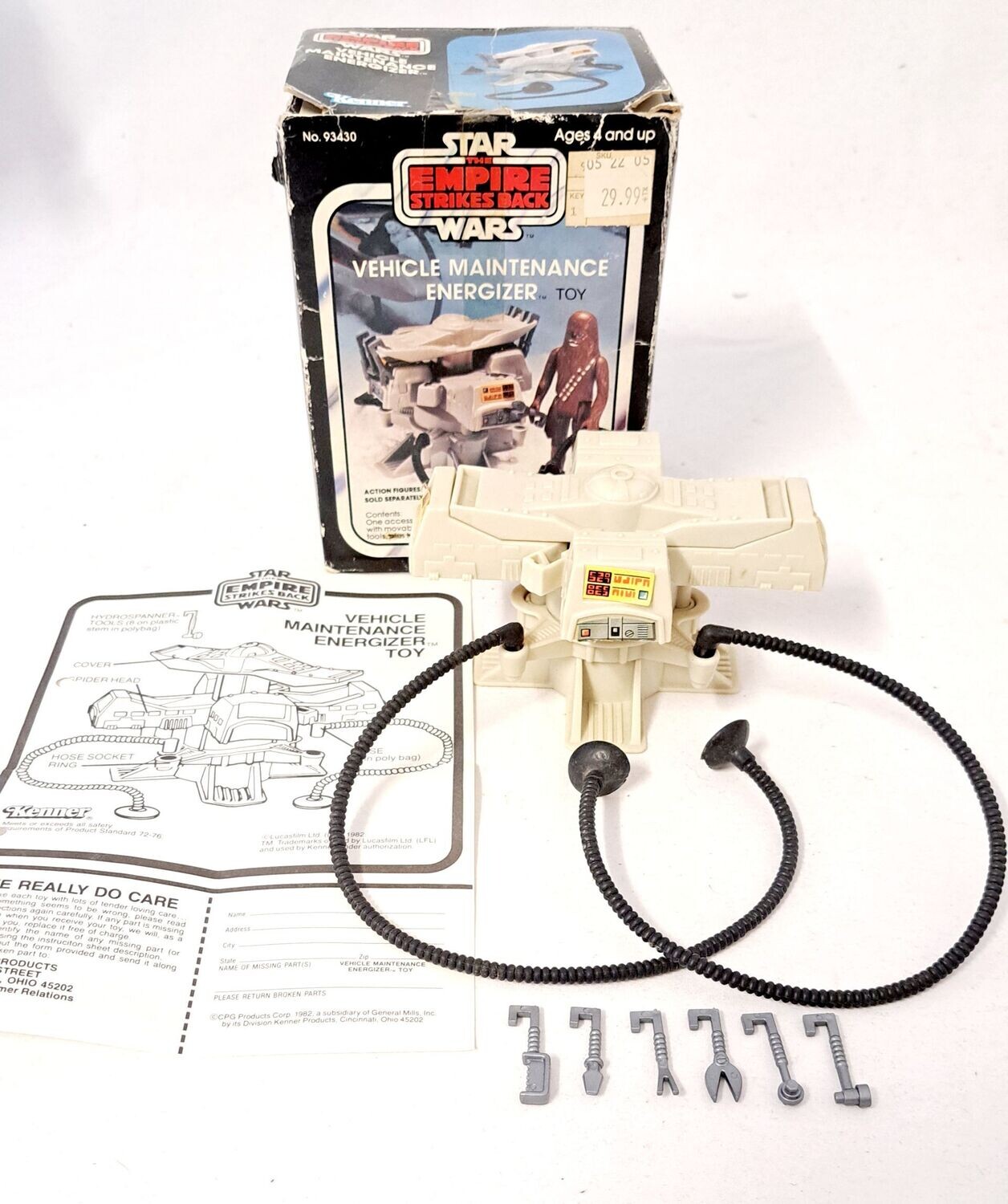 Kenner Star Wars Vintage Vehicle Maintenance Energizer inkl OVP Anleitun 1982 !