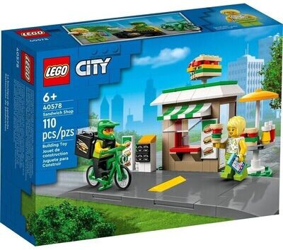 LEGO City 40578 Sandwichladen Minifiguren Exclusiv NEU & OVP !