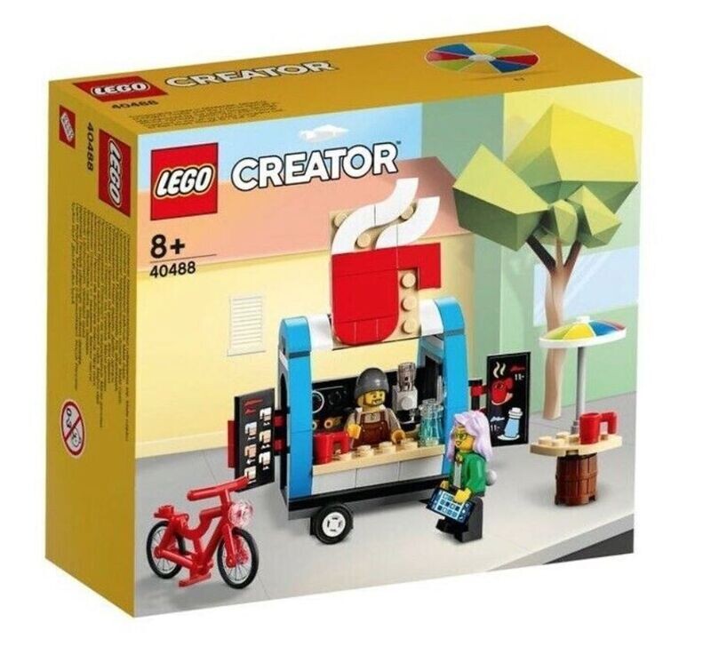 LEGO Creator 40488 Kaffeewagen Coffe Cart Minifiguren Exclusiv NEU & OVP