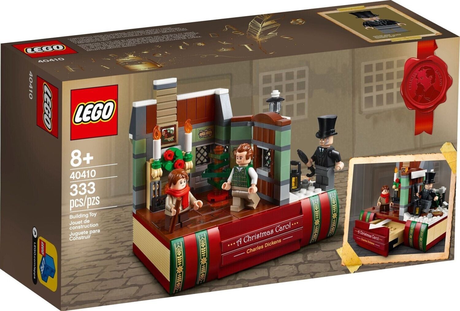 LEGO 40410 Hommage an Charles Dickens A Christmas Carol Exclusiv NEU & OVP