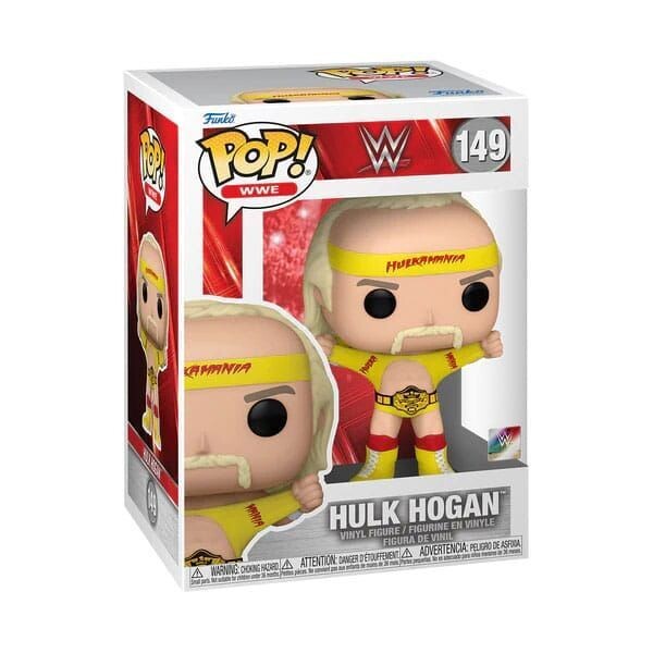 Funko POP! Hulk Hogan Hulkmania 9 cm Vinyl Figur