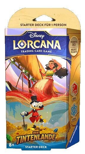 Lorcana Die Tintenlade Starter Deck Rubin/Saphir deutsch NEU & OVP