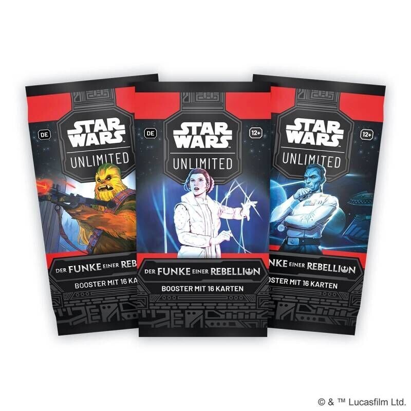 Star Wars: Unlimited - Der Funke einer Rebellion Booster Pack deutsch