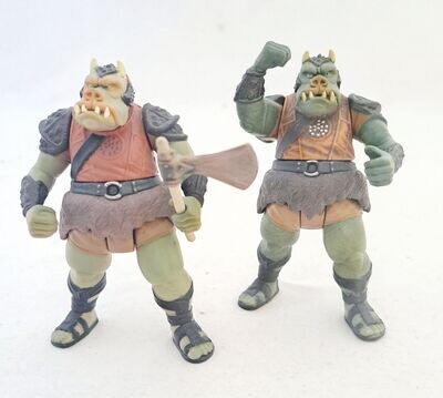 Kenner Star Wars Power of the Force 2 1997 2x Gamorrean Guard komplett !