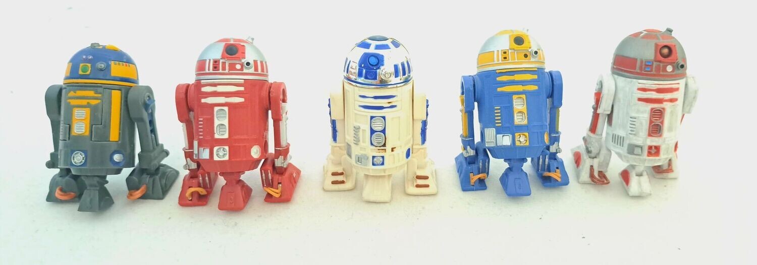 Hasbro Star Wars Astromech Sammlung versch. R2 Einheiten Konvolut selten !