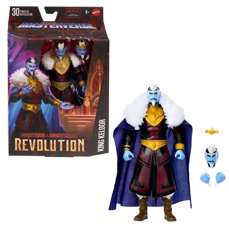 Masters of the Universe Revelation Masterverse King Keldor ca. 18 cm