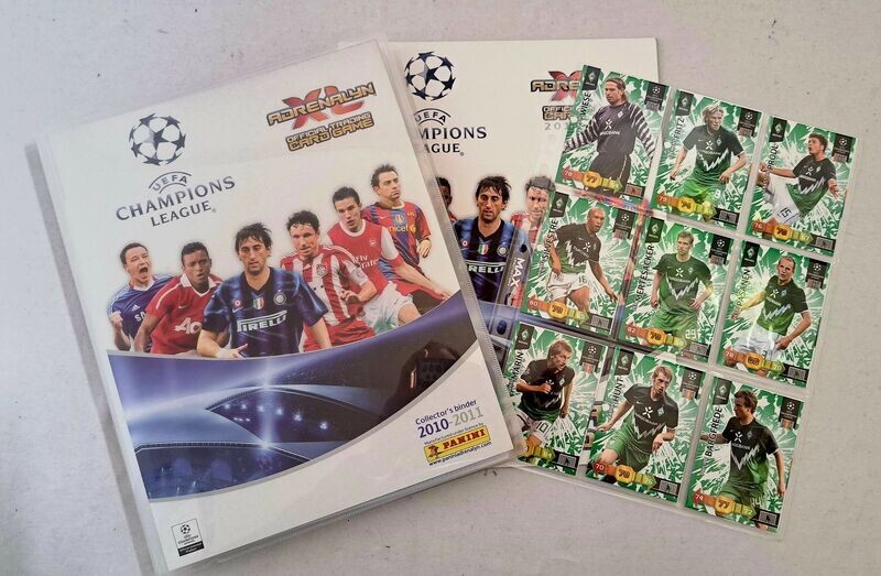 Panini Adrenalyn 2010/11 XL KOMPLETTES SET inkl. Sammelmappe Limitierte Auflage