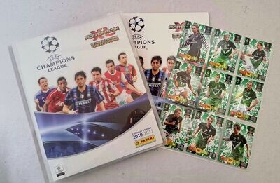 Panini Adrenalyn 2010/11 XL KOMPLETTES SET inkl. Sammelmappe Limitierte Auflage