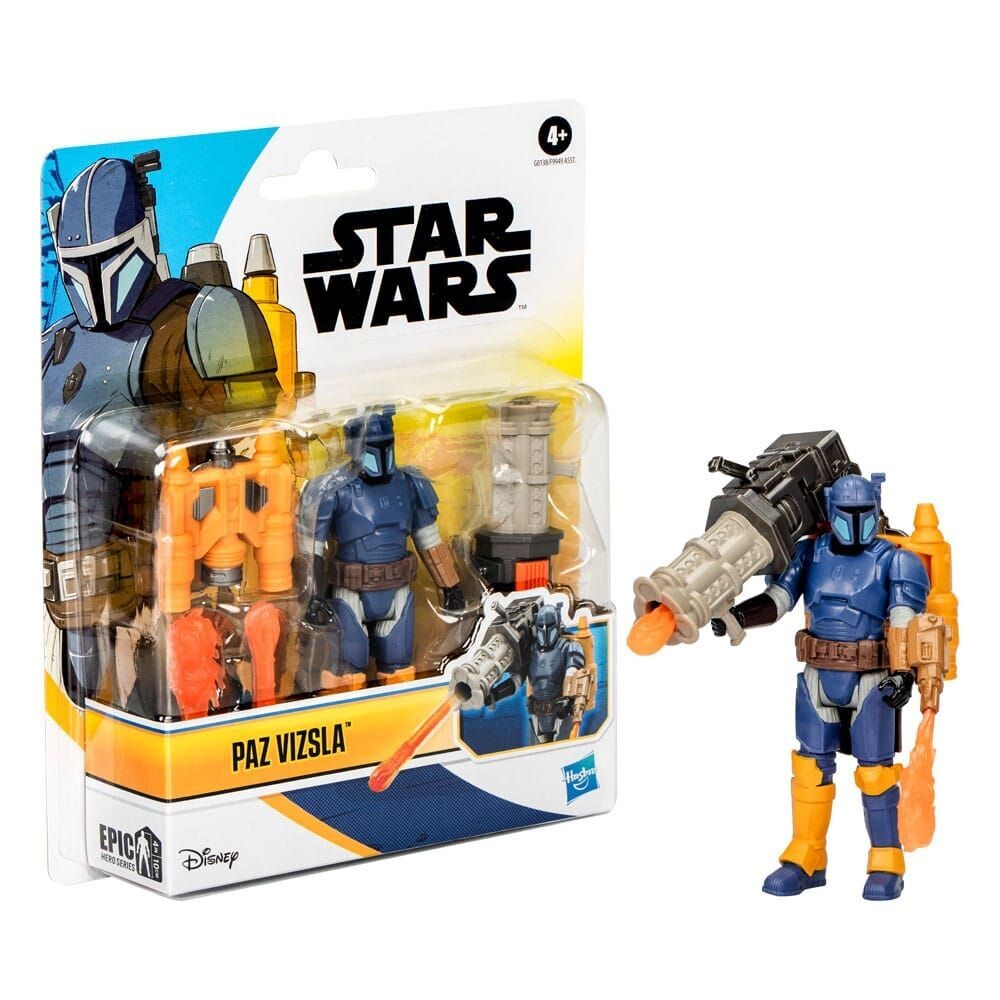 Hasbro Star Wars Epic Hero Series Actionfigur Paz Vizsla ca. 10 cm NEU & OVP !