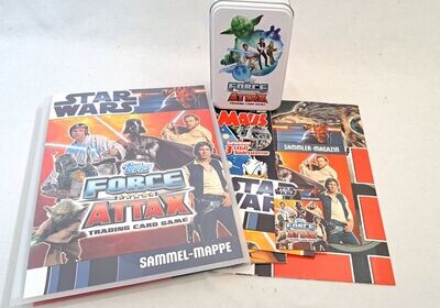 Topps Force Attax Movie Serie 1 KOMPLETT Limitierte Auflage LE3 Luke Skywalker !