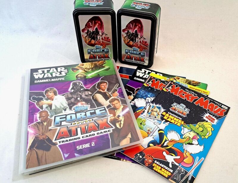 Topps Force Attax Movie Serie 2 KOMPLETT Limitierte Auflage LE3 Mace Windu !