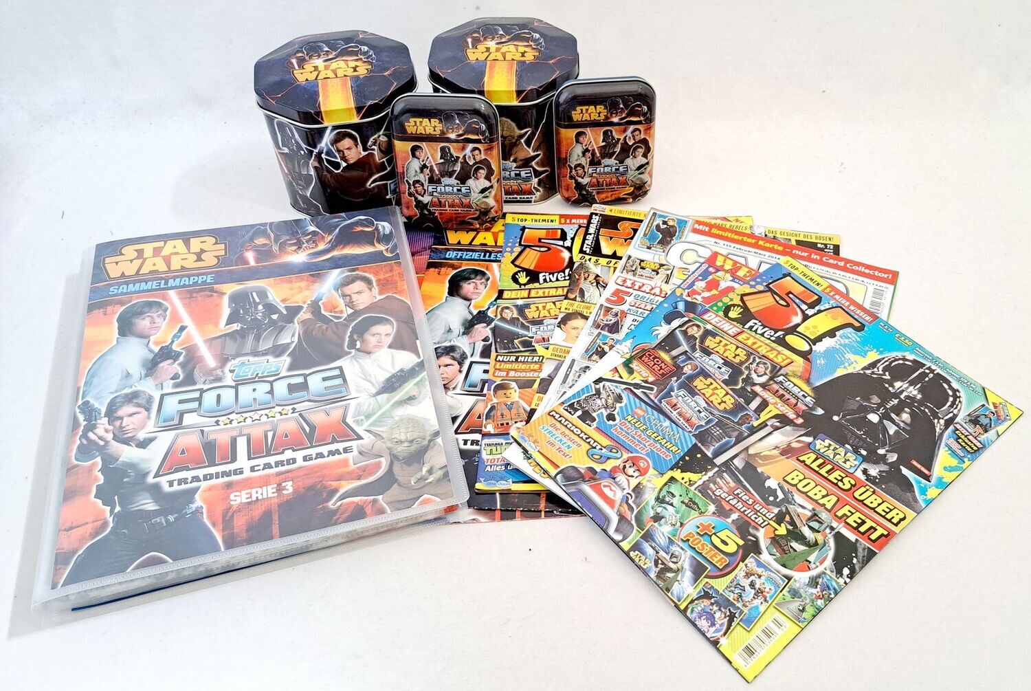 Topps Force Attax Movie Serie 3 KOMPLETT Limitierte Auflage LE9 R2-D2 !