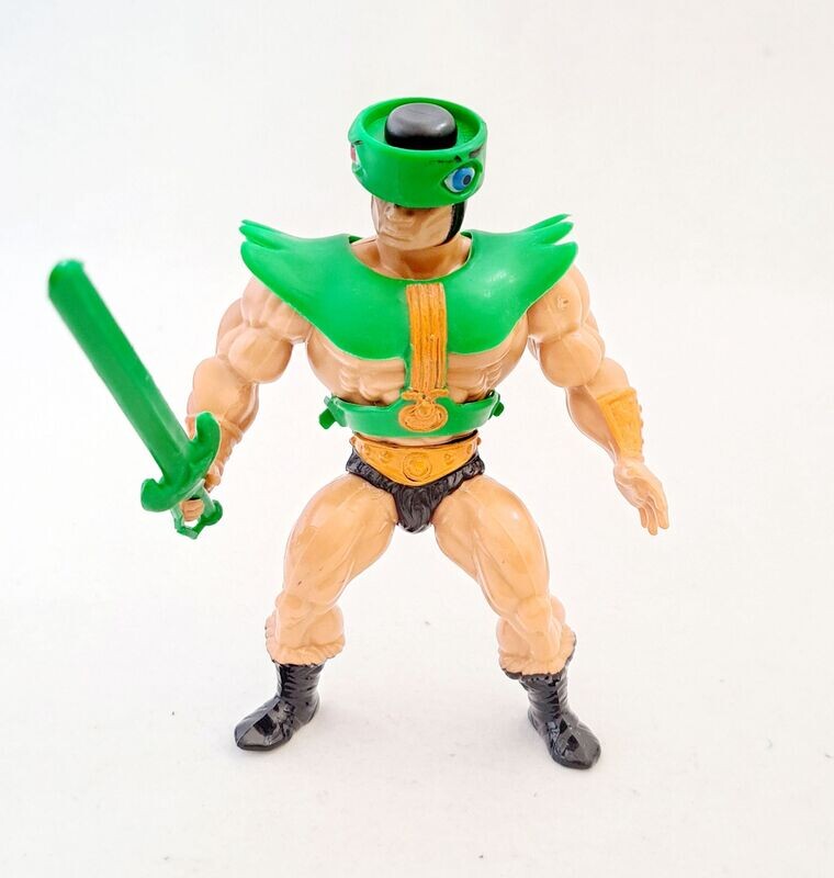 Mattel Masters of the Universe Vintage MOTU Tri-Klops 1981 KOMPLETT Actionfigur
