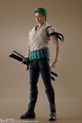 Tamashii Nations One Piece S.H. Figuarts Actionfigur Roronoa Zoro (Netflix) #ds