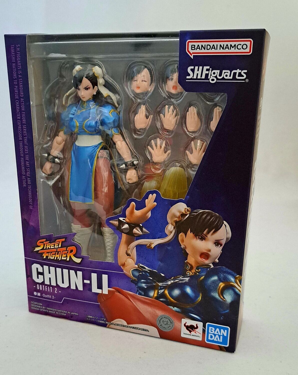 Tamashii Nations Street Fighter S.H. Figuarts Chun-Li (Outfit 2) 15 cm NEU & OVP