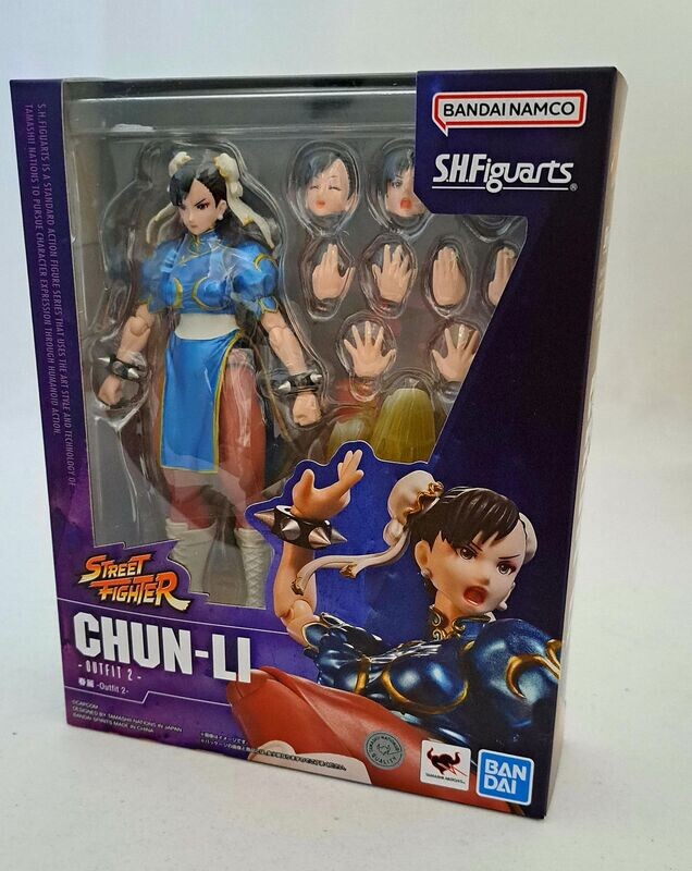 Tamashii Nations Street Fighter S.H. Figuarts Chun-Li (Outfit 2) 15 cm NEU & OVP