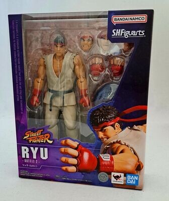 Tamashii Nations Street Fighter S.H. Figuarts Ryu (Outfit 2) 15 cm NEU & OVP
