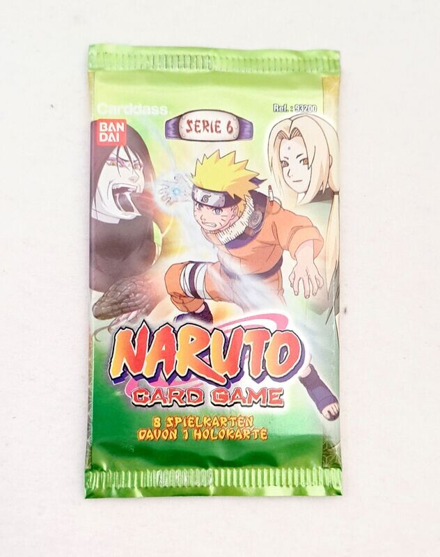 Bandai Naruto Card Game Serie 6 Booster Pack deutsch SEALED NEU & OVP !