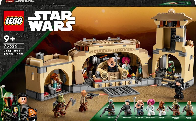 LEGO Star Wars 75326 Boba Fett´s Throne Room Minifiguren