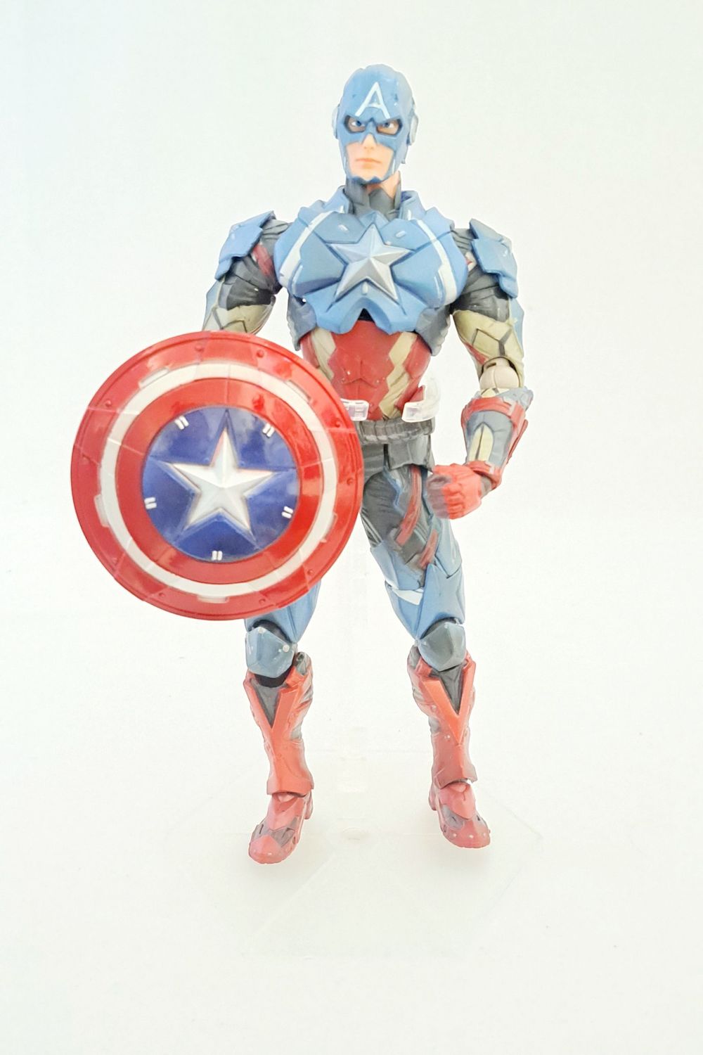 Play Arts Kai Actionfigur Marvel Captain America Avengers ca. 26 cm inkl Ständer